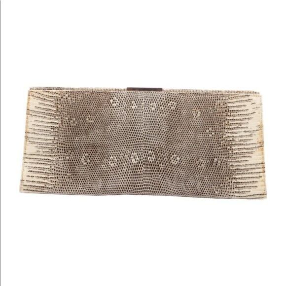Tiffany & Co. Handbags - Tiffany & Co. Lizard Lyn Clutch